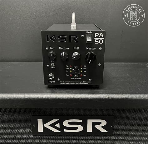 Ksr Amplification Pa50 Compact Power Amp 2023 Matte Black Reverb