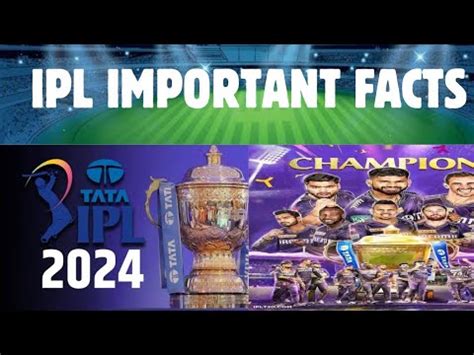 IPL 2024 GK IPL 2024 IMPORTANT QUESTIONS SPORTS CURRENT AFFAIRS