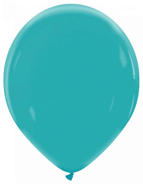 Globos Latex Redondos Premium Pastel Cm Azul Pavo Real Bolsa Uds