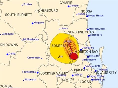 Brisbane Weather Hail Heavy Falls After Storms Hit South East Qld