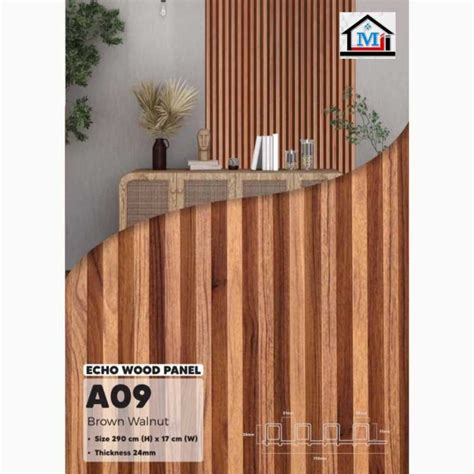 Jual Wall Panel Kisi Kisi Pvc Merk Echo Wood Panel Di Seller Toko Kayu