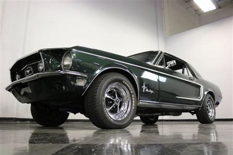 1968 Ford Mustang 20938 Miles Highland Green Metallic Coupe 289 V8 3