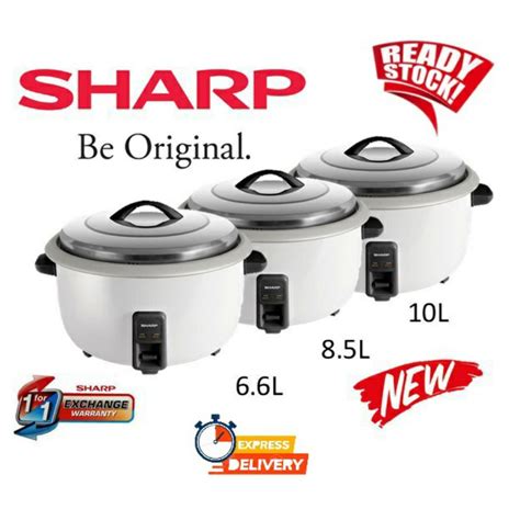 Sharp Rice Cooker Commercial Rice Cooker Aluminium Pot Litre W