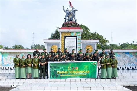 Peringati Hut Penerangan Tni Ad Kapendam Merdeka Pimpin Ziarah Ke