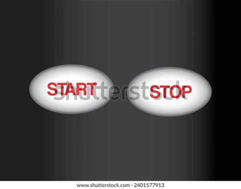 Start Stop Button Icon Symbols Vector Stock Vector (Royalty Free) 2401577913 | Shutterstock