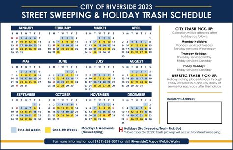 Street Sweeper Schedule Riverside Ca Carte Btp