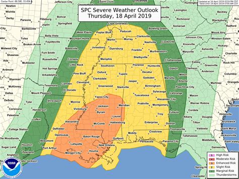 Wednesday And Thursday Enhanced Severe Weather Risk Enhanced 3 5 Risk