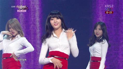 140117 KBS 뮤직뱅크 AOA 짧은치마 YouTube