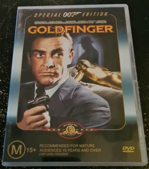 JAMES BOND 007 Goldfinger Special Edition Sean Connery DVD With