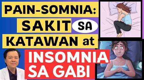 Hirap Matulog Dahil Maraming Sakit Sa Katawan By Doc Willie Ong Youtube