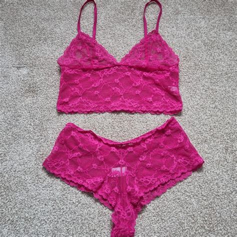 New Look Women S Pink Panties Depop