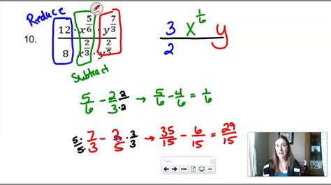 6 4 Part 1 Rational Exponent Properties Alg 2 2020 Youtube