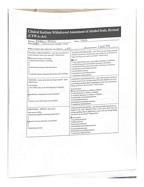 Ciwa Summary Pathophysiology Nsg Studocu