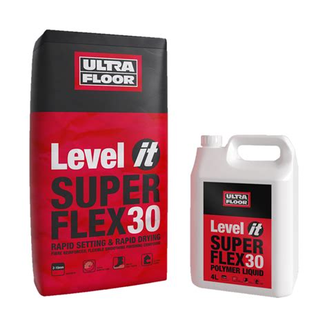 Ultra Floor Level It Super Flex Rapid Setting Fibre Reinforced