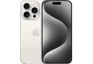 APPLE IPHONE 15 PRO 256 GB Fehér titán Kártyafüggetlen Okostelefon