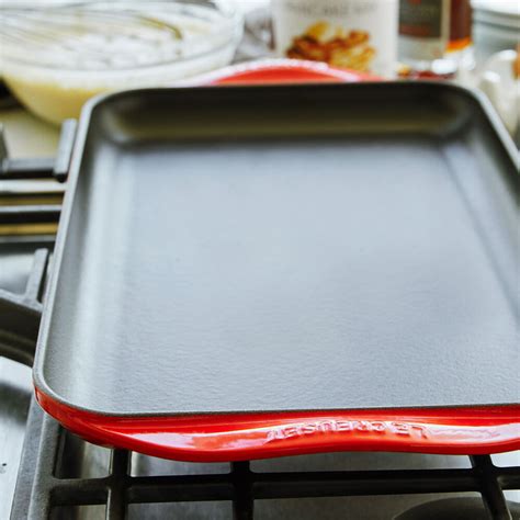 Le Creuset Extra Large Double Burner Griddle Sur La Table