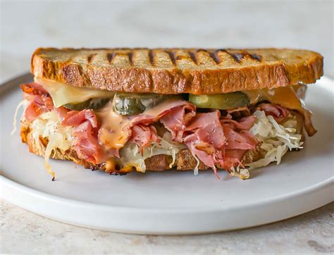 Spicy Reuben Sandwich With Korean Chilli Pickle Mayo