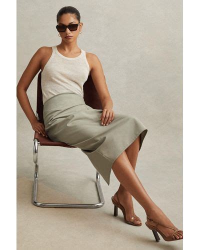 Green Reiss Skirts For Women Lyst