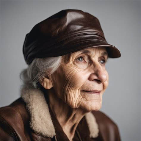 Premium AI Image | A 90 years old Romanian old woman's portrait ...