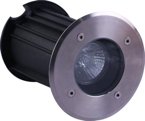 HOFTRONIC Maisy LED Grondspots Voor Buiten Rond RVS IP65