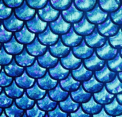 Mermaid Scale Fabric Fish Tail Material W Stretch Spandex Cm