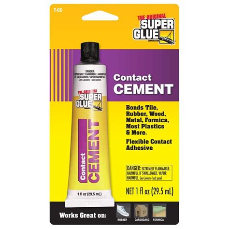 The Original Super Glue Contact Cement Flexible Contact Adhesive 29 5ml