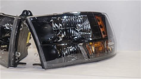 4g Ram Quad Headlights Black Set Retroshopllc