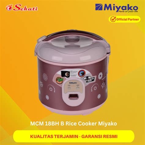 Jual Miyako Mcm Bh B Rice Cooker Miyako Double Coasting Lebih Tebal