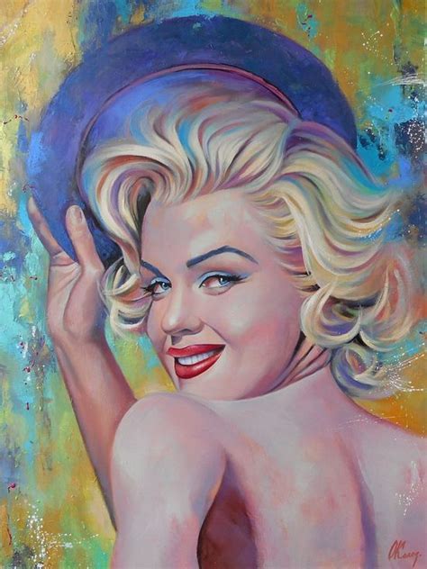 Marilyn Monroe50x70cmoil On Canvasfree Shipping 2018 Oil Painting