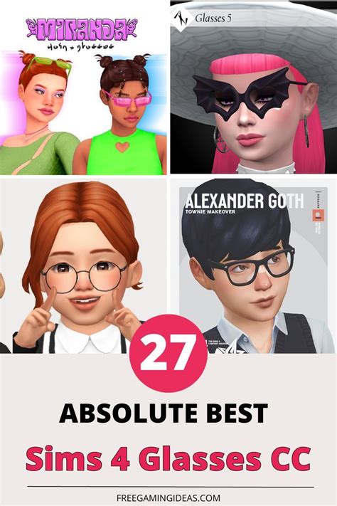 The Ultimate Guide To Sims 4 Glasses Cc Elevate Your Sim S Fashion Game Sims Sims 4 Sims 4