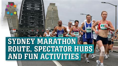 Sydney Marathon 2023 Route Spectator Hubs And Activities YouTube