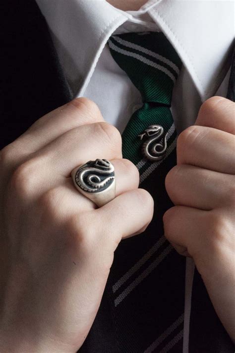 Discover The Story Of The Harry Potter Slytherin Ring Catherine Hills