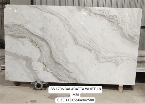 Calacatta White Marble Thickness Mm At Best Price In Mumbai Id