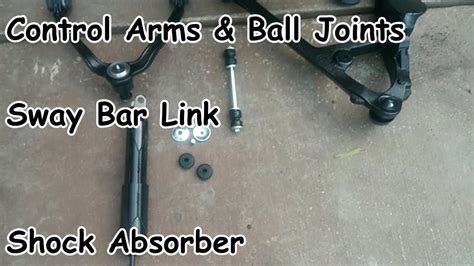 Chevy Tahoe Control Arms Shocks Ball Joints And Links Replacement