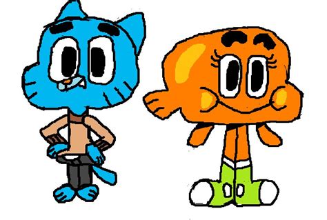 Gumball Watterson And Darwin Watterson By Gumballbunny On Deviantart