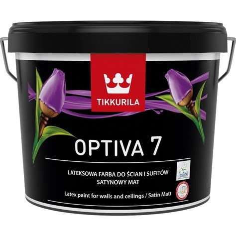 Farba Lateksowa Optiva Satin Matt L Baza C Tikkurila