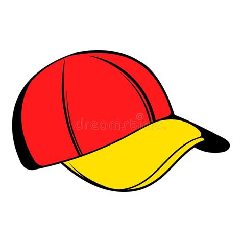 Baseball Cap Icon Icon Cartoon Stock Vector Illustration Of Sign