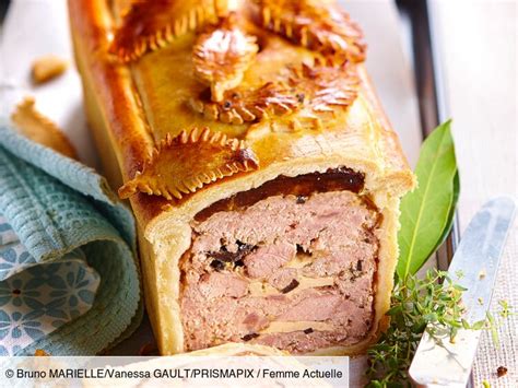 Pâté en croûte au foie gras découvrez les recettes de cuisine de