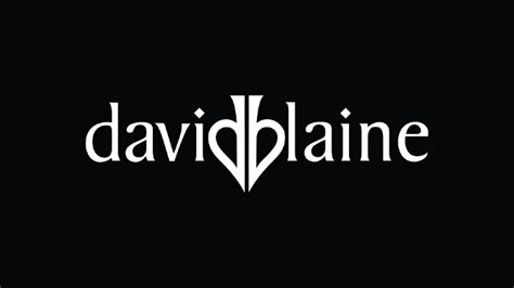 David Blaine Logo Logo Inspiration Branding Magic Revealed Logo