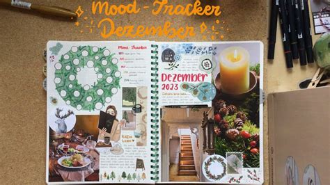 Moodtracker Bullet Journal Dezember Youtube