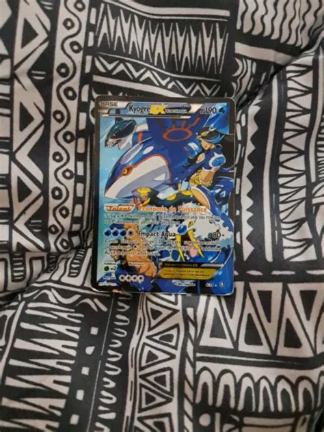 CARTE POKÉMON KYOGRE Team Aqua Ex 6 34 Ultra XY Double Danger FR