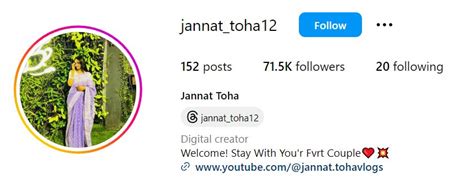 Who is Jannat Toha? Wiki, Biography, Age, Husband, Parents, Height & Affairs