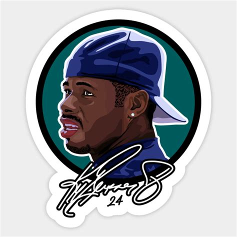 Ken Griffey Jr Ken Griffey Jr Sticker Teepublic