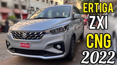 Ertiga Zxi Cng 2022 Model Detailed Walk Around Features Safety