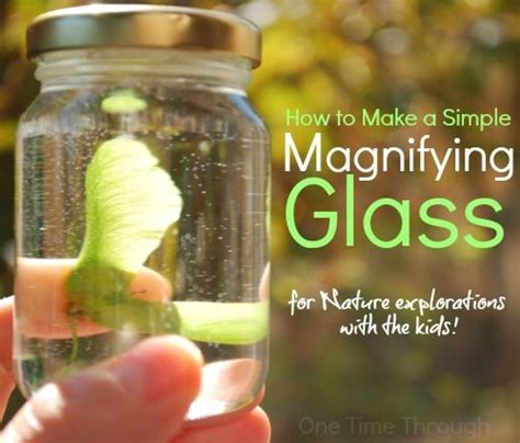 How To Make A Magnifying Glass For Outdoor Exploration Magnifying Glass Magnifier Glass