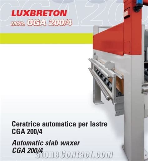 LUXBRETON CG200 4 Waxing Machine For Marble Granite From Italy