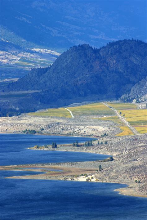 Okanogaan Lake Near Osoyoos Late In The Day From The Hills Flickr