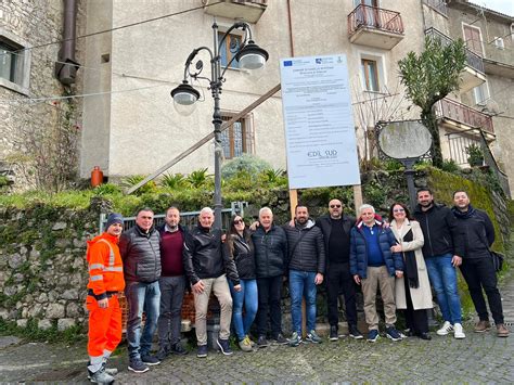 Caselle In Pittari Al Via La Riqualificazione Del Centro Storico