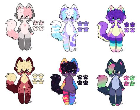 Furry Adopts Open By Dreamer Elphii On Deviantart