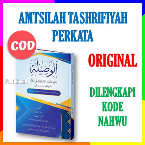 Jual Kitab Tasrif Tashrif Tasrifan Tashrifan Amsilati Istilahi Terjemah